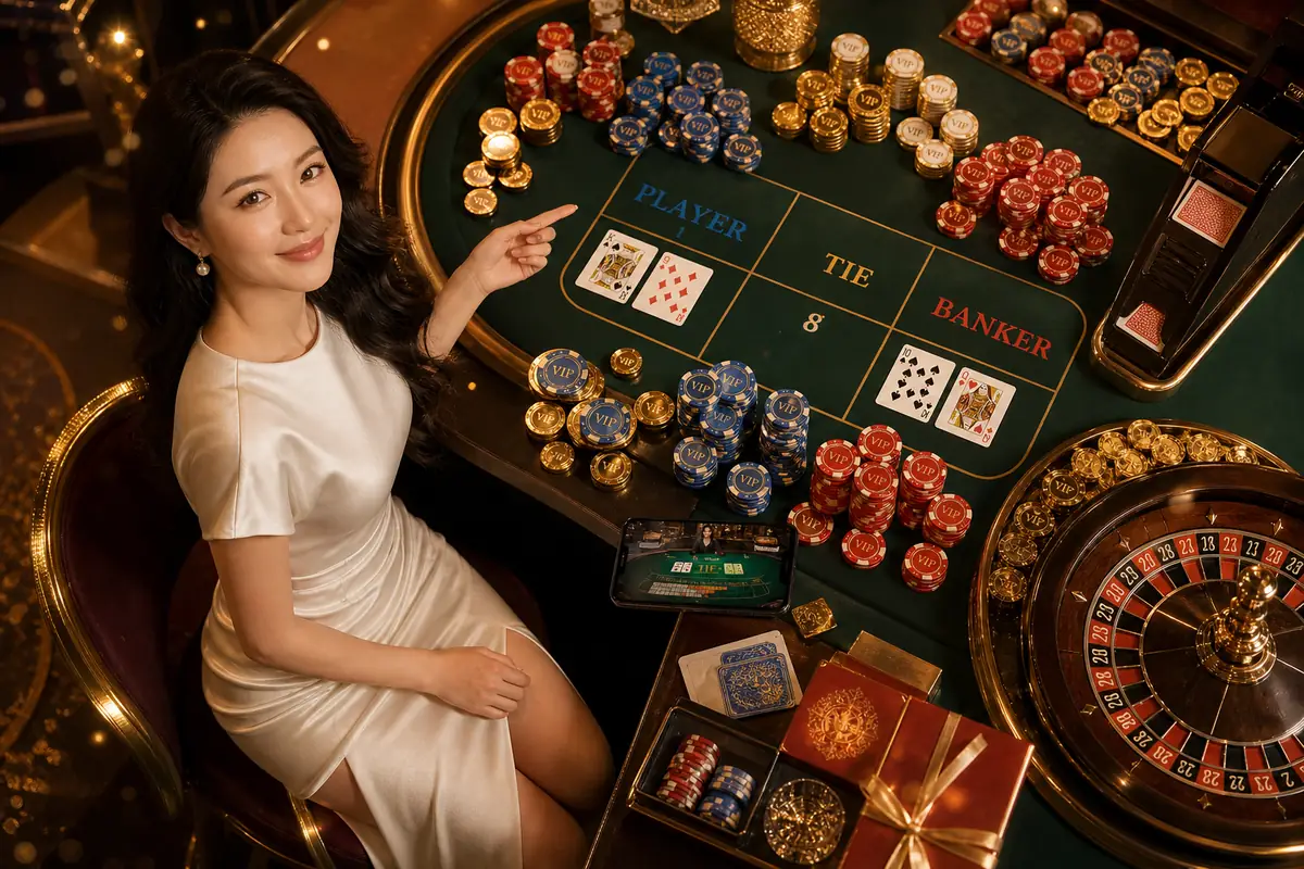 win1win Casino suasana meja live dealer